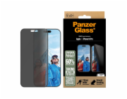 PanzerGlass ochranné sklo UWF Privacy pre iPhone 16 Pro - Black Frame