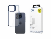 3mk ochranný kryt Satin Armor Case+ Blue pro Apple iPhone 15 Pro Max
