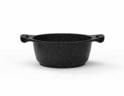 Hrnec Domoletti Black Marble, 24 cm, 4 l