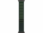 Apple Watch 49mm Dark Green Alpine Loop - Small - Black T...