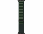 Apple Watch 49mm Dark Green Alpine Loop - Small - Black Titanium Finish