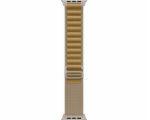 Apple Watch 49mm Tan Alpine Loop - Small - Natural Titanium Finish