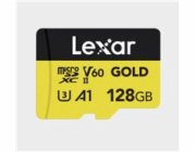 Lexar Professional Gold SD karta 128 GB UHS-II/U3 A1 V60 (LMSGOLD128G-BNNNG)