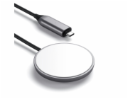 Satechi USB-C Wireless Magnetic Charging Cable - Space Gray