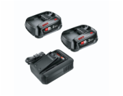 Bosch baterie 18V 2x 2,5Ah + rychlonabíječka AL 18V-44 Startovací sada