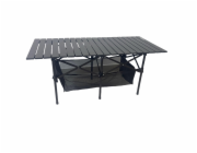 Turistický skládací stůl s příslušenstvím Outliner 120x55x50cm