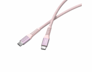 Verbatim Sync&amp;Charge 100W 120cm  USB-C/USB-C Magnetic pink  31857