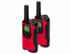 Alecto Walkie Talkie Set of 2  for Kids, range 7 km, red/...