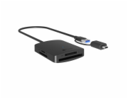 IcyBox Čtečka karet CF, TF, SD, microSD, Type-C+A, IB-CR302-CU3
