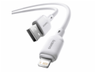 Kabel Baseus Silky USB/Lightning 1m 2.4A bílý