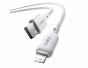 Kabel Baseus Silky USB/Lightning 1m 2.4A bílý