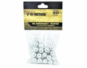 JS Tactical ocelové kuličky do praku 9,5 mm - 50 kusů