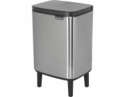 Brabantia BO Trash Bin HI 7 l  Matte Steel Fingerprint Proof