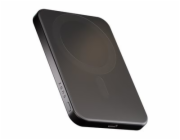 ZENS Pro 1 - Bezdrátová power banka - slim - 5000 mAh - 15 Watt - na kabelu: USB-C - cerná