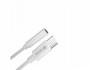 Devia Smart Series Adapter USB-C to 3.5mm - White