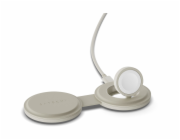 Satechi Qi2 OntheGo 2-in-1 Wireless Charger - Sand