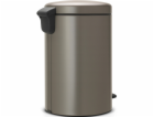 Brabantia pedálový odpadkový koš NewIcon 20 l Platinum