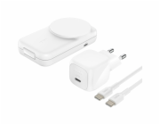 Belkin UltraCharge 25W Qi2 magn.  2-in-1 fold.charg.wht.WIZ038kqWH