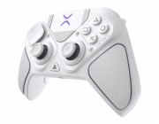 Turtle Beach Victrix Pro BFG Reloaded, drátový/bezdrátový herní ovladač pro PS4/PS5 a PC, bílá