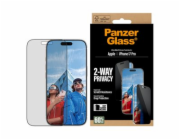 PanzerGlass ochranné sklo UWF 2-Way Privacy pre iPhone 17 Pro - Black Frame