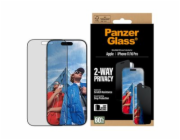 PanzerGlass ochranné sklo UWF 2-Way Privacy pre iPhone 17/16 Pro - Black Frame