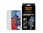 PanzerGlass - Ochrana obrazovky pro mobilní telefon - ultraširoká velikost s FASTFIT IN-A-BOX - sklo - s bezpecnostním filtrem - dvoucestné - barva rámu cerná - pro Apple iPhone 17 Pro Max
