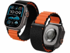 Spigen remienok Fabric Band pre Apple Watch 44-49mm - Bla...