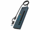 ICY BOX IB-HUB1742CR-C2PD  11-in-1 HUB mit PD &amp; Cardr...