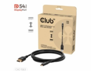 Club3D Kabel USB-C na DisplayPort 2.1 DP54 Bi-Directional, 8K120Hz, 4K480Hz, 2m