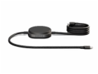 ZENS USB C - C Pro 2 cable 1,5 m 240W with Qi2 charger Black