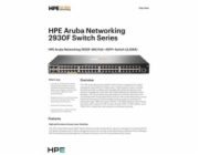 Aruba 2930F 48G PoE+ 4SFP+ Swch RENEW JL256A