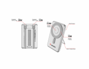 Verbatim Charge´n´Go 2C  5000mAh  magn. PB silb.inkl.2 Cable 32276