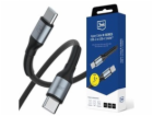 3mk kabel Hyper Cable N-SERIES C to C 2m 48V/5A 240W Black