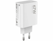Xiaomi Originální nabíječka USB A QC3.0 3A 67W do zásuvky MDY-15-ET bílá
