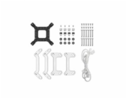 DEEPCOOL Vodní chladič LM360 WH, ARGB, 3x 120mm, AM5, LGA1851, bílá