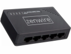 Zenwire 5portový gigabitový ethernetový switch, rozbočova...