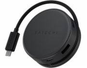 Satechi OntheGo 7-v-1 Multiport Adapter - adaptér pro mobilní zařízení (USB-C PD, 2x USB-A, HDMI 4K, Ethernet, čtečka micro/SD karet) (vesmírně černá)