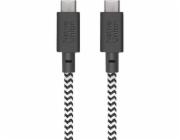 Native Union kábel Belt Cable XL USB-C to USB-C 3m 100W - Zebra