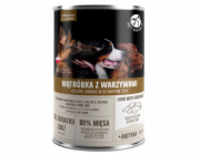 PET REPUBLIC Adult Medium & Large Liver with vegetables - mokré krmivo pro psy - 1250g