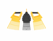 FORTE_TOOLS Svatební hrábě Forte Tools R030, bez rukojeti, 380 mm