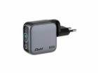 VERBATIM Mini GaN Nabíječka s displejem 65W, 2xUSB-C, 1xU...