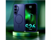3mk ochranný kryt Smoke MagCase Blue pro Samsung Galaxy S26