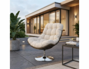 DOMOLETTI Venkovní postel Moon GRAY TG0025-25, šedá, 99x84x101cm