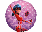 Fóliový balónek Party Factory Miraculous kulatý O 45 cm s...