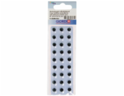 Očička Googly 12 mm kulatá 26 kusů samolepicí