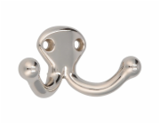Siro Hook 582 Kov Nikl Lesklý Rozteč otvorů 19 mm