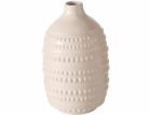 Váza Boltze Meruna 20 cm x O 12 cm béžová
