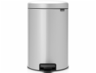 Brabantia pedálový koš NewIcon 20 l metalicky šedý