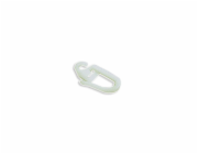 Řasící háčky Gardinia, kvalita POM, 20 mm, krémově bílé, balení po 10 kusech