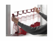 Upínací tyč Gardinia Press&Go kulička O 8/10 mm vzhled nerezové oceli 80 cm - 110 cm